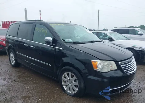 2012 Chrysler Town & Country Touring-L из США, поврежденный, VIN 2C4RC1CG5CR412132